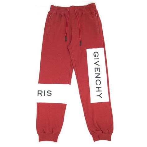 red givenchy track pants|givenchy pantsuit.